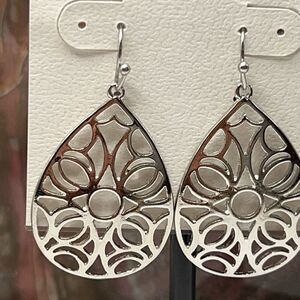 Silver Tear Drop Dangle Earrings A&I $16ea/bundle 3 for $25